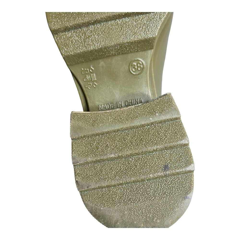 Jeffrey Campbell Pluis Green Rain Boots Size: 38‎ - Picture 4 of 6